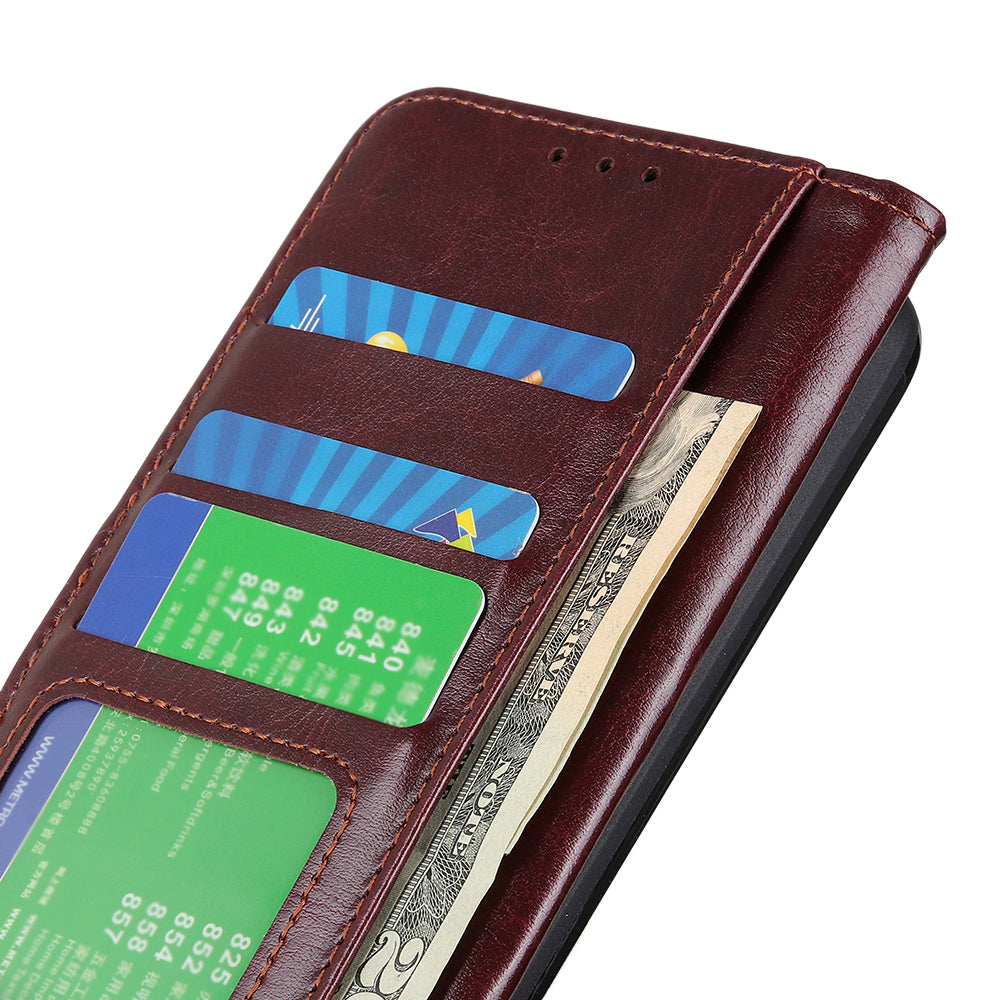 For vivo S18 5G Case PU Leather Crazy Horse Texture Wallet Dust-proof Phone Cover For vivo S18 5G Case PU Leather Crazy Horse Texture Wallet Dust-proof Phone Cover